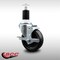 Service Caster 4'' SS Phenolic Swivel 1-1/2'' Expanding Stem Caster with Brake SCC-SSEX20S414-PHS-TLB-112 - alternate 4